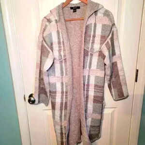 love ever after , open Cardigan with hood size large
